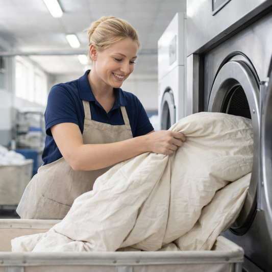 BEDDING LAUNDRY SERVICE. Not press (From £1.50)
